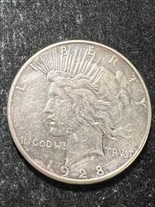 1928-S US PEACE SILVER DOLLAR