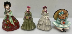 Vintage Miniature Porcelain Figurines 3   6 1  7