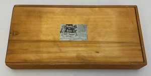 Vintage COLT Firearms Wooden Pistol Box