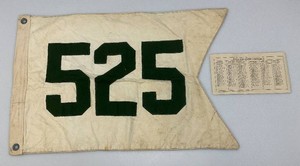 Vintage Military Company 525-43, Regiment And Battalion Flag 16 x 24