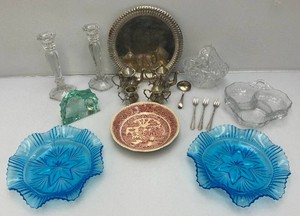 Misc. Silver Plated Items And More