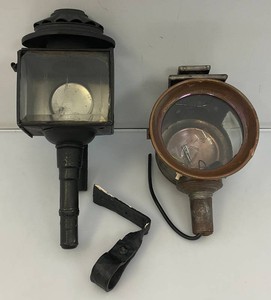 Two Misc. Vintage Automobile Lights