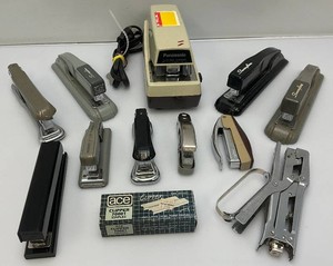 Group Of Misc. Vintage Staplers