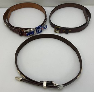 Misc. Leather Belts including Tony Lama And More Size 38