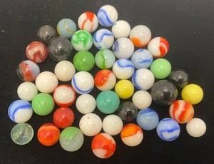 Group Of Vintage Marbles