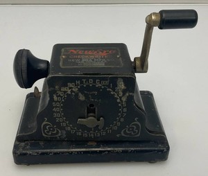Antique Heavy Metal New Era Check Writer
