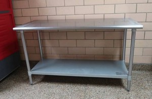 STAINLESS STEEL NSF TABLE