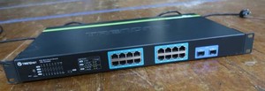 GREENNET TRENDENT 16 PORT POE WEB SMART SWITCH