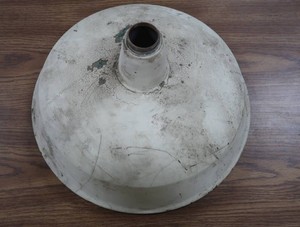 16 ENAMEL VINTAGE  ANTIQUE LIGHT SHADE