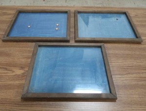 FRAMED BLUE PRINTS