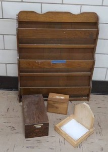 MISC WOODEN ITEMS