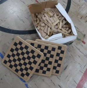 HUGE JENGA GAME