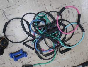 STRETCH EXCERSIZE WEIGHT BANDSWORKOUT LOT