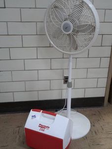 COOLER AND FAN