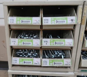 6 DRAWER METAL CABINET (FILLED)