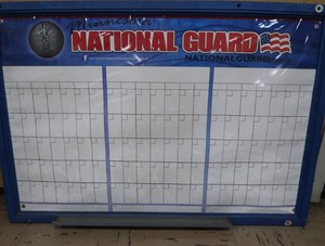 VINTAGE NATIONAL GAURD CALENDER