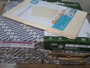 UNOPENED & NEW FILE FOLDERS