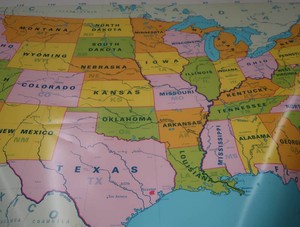 UNITED STATES MAP (R7)