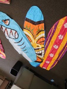 3 FUN COLORFUL BLOW UPFLOATIES