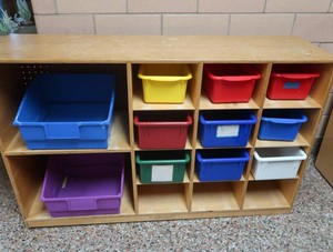 14 CUBBY SHELF