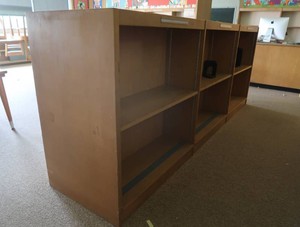OVERSIZED LIBRARY BOOK SHELF