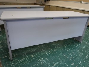 LONG GREY OBSERVATION TABLE