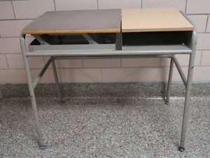 HIGHLIFT SPLIT WOOD (VINTAGEATQ) DESKWORKSTATION