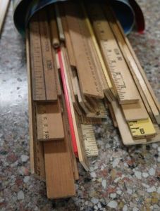 LOTS AND LOTS OF YARD STICKS