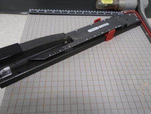 JUMBO PAPER CUTTER-FILE RACK-HOLE PUNCH