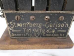 ANTIQUE STROMBERG-CARLSON 5 BAR CRANK TELEPHONE