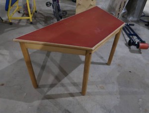 HALF HEXAGON TABLE