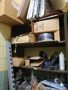 SHELF WITH ANYTHING ON IT YOU MAY WANT
