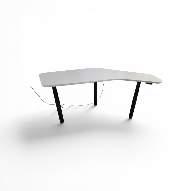 Steelcase Flex Power Sit Stand Adjustable Height Desk Right Return that Retails for $230