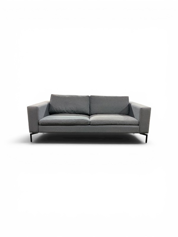 Blu Dot New Standard Sofa in a grey woven fabric retails new at $2,995