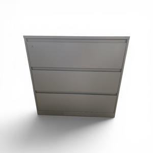 Steelcase 3 Drawer Filing Cabinet that measures 42 wide  18 deep  40.25 tall