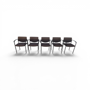 5 Steelcase Players Club that retail for $197 each chair.