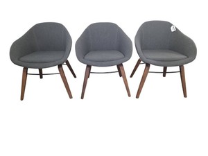 Set of 3 Herman Miller NaughtOne "Always" Guest Chair with a retail value of $2670