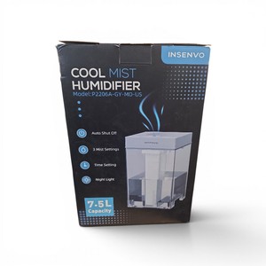 Insenvo Cool Mist Humidifier Model P2206A-GY-MD-US