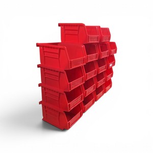 18 Small Stackable Storage Bins