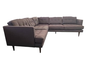 Mid-century modern sectional sofa