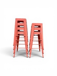 CLP Joshua Barstool, a classic industrial-style backless metal stool