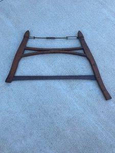 Vintage cross cut saw