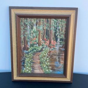 Oil painting of lillies by Wanda Mumm