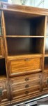 Wall unit with drop down door front and 3 drawers