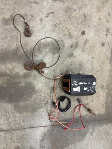 Winch With Cable & Hooks - Sold As-is