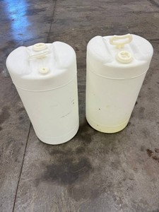 Plastic Storage Tanks (Lot of 2)