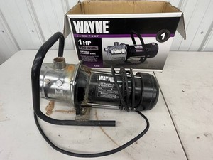 Lawn Pump - Wayne PLS100 1 HP Portable Sprinkler & Utility Pump in Orig Box