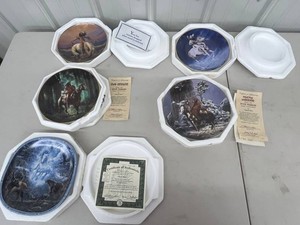 Collectible Plates - Hamilton Collection & Bradford Exchange (Lot of 5 most w COAs)