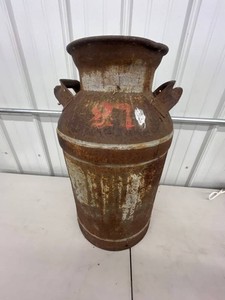 Milk Can - Rusty Metal Dairy Can