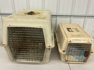 Pet Carrier Kennels (Lot of 2)